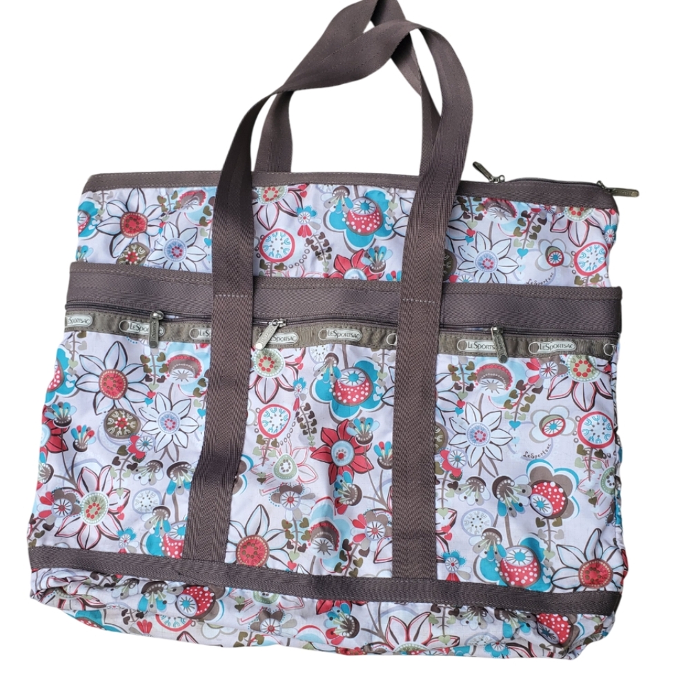Lesportsac Floral Print Large duffle Bag